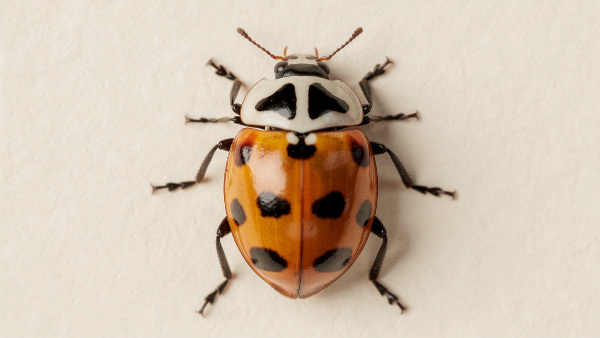 Asian Lady Beetle (Harmonia axyridis) specimen photo — The Wild Pest field guide
