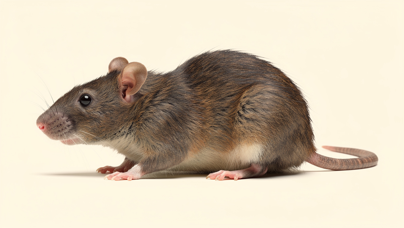 Norway Rat (Rattus norvegicus) specimen photo — The Wild Pest field guide