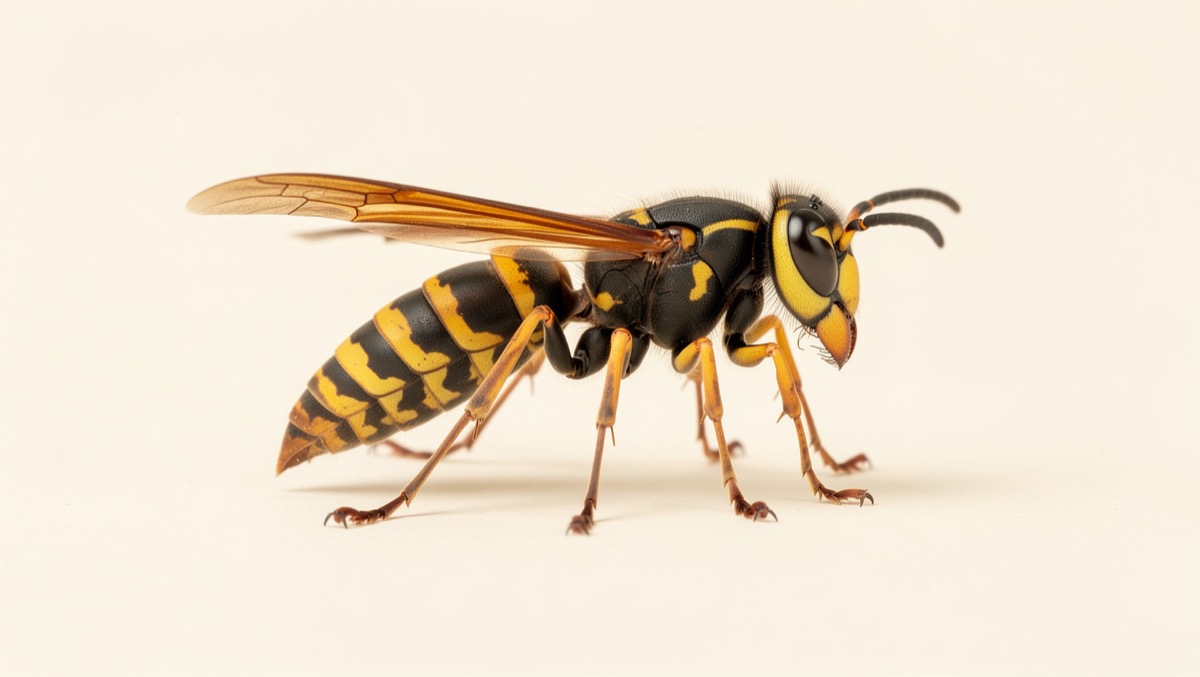 Paper Wasp (Polistes dominula) specimen photo — The Wild Pest field guide