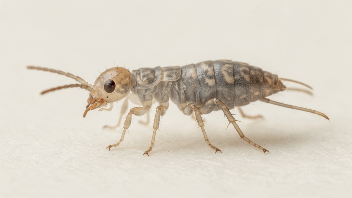 Springtail (Entomobryidae family) specimen photo — The Wild Pest field guide